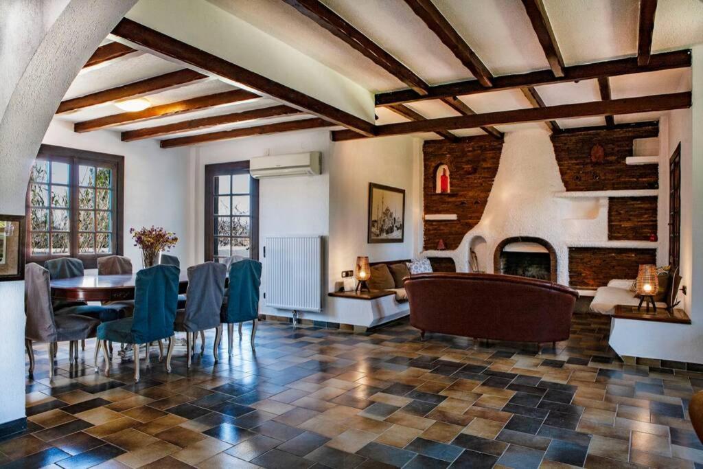 Villa Velissarios: Wonderful Villa Next To Beach Aegina 外观 照片
